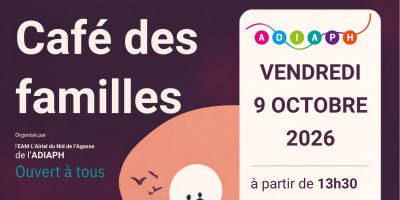 café des familles vendredi 9 octobre 2026 à partir de 13h30